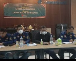 Lapas Sekayu Ajak Awak Media Kongkow Bareng, Ini Harapan Ketua SMSI Muba