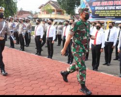 Polres Muba Giat Apel Gelar pasukan Operasi Ketupat Musi- 2022.
