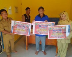 Pemerintahan Desa Bukit Pangkuasan Bagikan BLT DD Tahap 2 Tahun Anggaran 2022