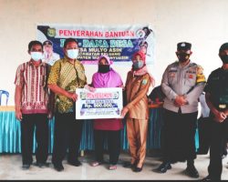 Sebanyak 133 KPM Desa Mulyo asih Terima BLT Dana Desa Tahap 2 Tahun Anggaran 2022.