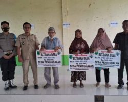 Pemdes Peninggalan Salurkan BLT DD Tahap 2 Tahun Anggaran 2022 Sebanyak 190 KPM