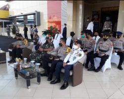 Babinsa Koramil 401-03/Sekayu Monitoring Apel Gelar Pasukan Operasi Patuh Musi 2022