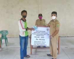 Pemdes Madya Mulya Salurkan BLT DD Tahap 2 Sebanyak 124 KPM Tahun Anggaran 2022 