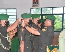 Letkol Arm Dede Sudrajat S.H. Resmi Menjabat Dandim 0401/Muba.
