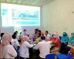 Babinsa Koramil 401-03/Sekayu Monitoring Sosialisasi Gerakan Masyarakat Hidup Sehat (Germas) Desa Jirak Jaya