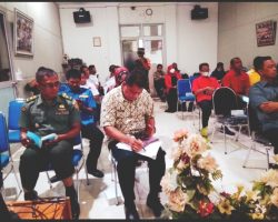 Babinsa Koramil 401-03/Sekayu Monitoring Rapat Koordinasi Pemutakhiran Data Pemilih Berkelanjutan Tahun 2022