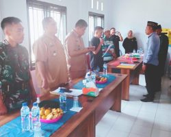 Babinsa Koramil 401-03/Sekayu Monitoring Pelantikan Panitia Pilkades Desa Lais