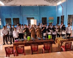 Acara pelantikan dan pengambilan sumpah panitia pemilihan Kepala Desa periode 2022 sd 2028 Desa Supat Barat Kecamatan Babat Supat