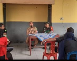 Babinsa Koramil 401-03/Sekayu Monitoring Rapat Persiapan HUT RI Ke 77 Di Desa Rimba Ukur