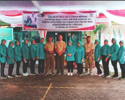 Babinsa Koramil 401-03/Sekayu Monitoring Kunjungan Kerja Serta Olahraga Bersama Dandim 0401/Muba