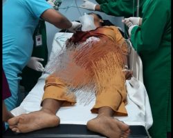 Ditembak OTD Kades Bayat Ilir Dilarikan Ke Rumah Sakit Jambi