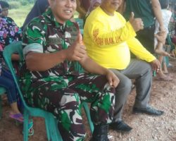 Babinsa Koramil 401-03/Sekayu Monitoring Lomba Bidar