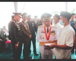 746 WBP Lapas Sekayu Dapat Remisi HUT RI, PJ Bupati Muba Serahkan Secara Simbolis
