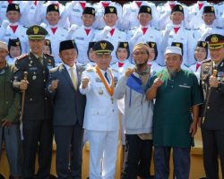 Berjalan Khidmat, Upacara HUT RI ke-77 di Muba Sukses