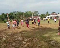 Menyambut HUT RI Ke 77 Warga Desa Jembatan Gantung Antusias Ikuti Berbagai Perlombaan