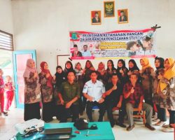 Pemdes Supat Barat Adakan Pelatihan Ketahanan Pangan Dalam Rangka Pencegahan Stunting