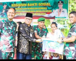 Danrem 044 Gapo Brigjen TNI M Naudi Nurdika Sambangi Muba