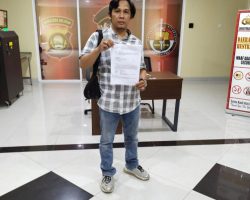 Sekjend DPP LSM Masyarakat Peduli Hukum (MPHP) Sumsel Laporkan Pembangunan Penggantian Jembatan Air Semangus Kabupaten Pali Ke Polda Sumsel