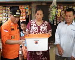 Pj Bupati Muba Apriyadi Turunkan Bantuan, Akan Lakukan Normalisasi Sungai