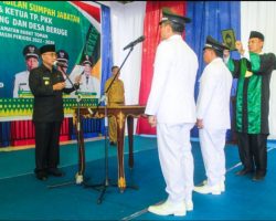 Pj Bupati Muba Apriyadi Ingatkan Kades Jangan Minta Dilayani tapi Melayani