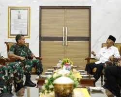 Minimalisir Konflik Akibat Penyetopan Ilegal Drilling di Muba,Pj Bupati Muba Koordinasi Jajaran TNI dan Polri