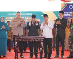 Pj Bupati Muba Resmikan Kantor Camat Jirak Jaya