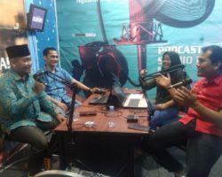 Abu Sari Hadir di Podcast PWI Muba,Ini Pesan Ketua KTNA Muba