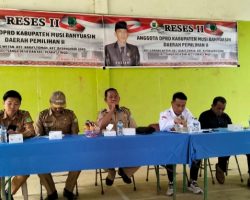 Anggota DPRD Muba M.Yamin Dan Rustam Reses Ke Desa Bukit Sejahtera