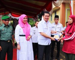 Kendalikan Inflasi, Pemkab Muba Gelar Operasi Pasar Beras Murah