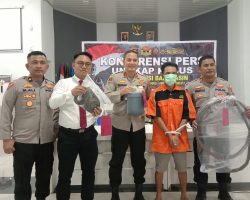 Tim Gabungan Polda Sumsel dan Polres Muba Tangkap Tersangka Pelaku Illegal Drilling