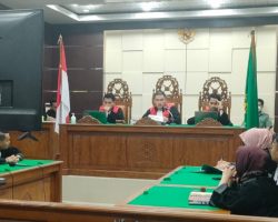 9 Pelaku Pembunuh Reli Sepriadi Menjalani Sidang Vonis Secara Maraton.