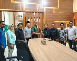 PWI Muba Sambangi Dandim 0401 Muba