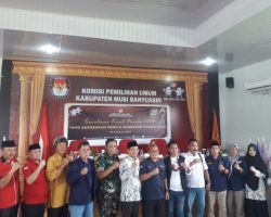 Singgahi Kabupaten Muba,KPU Muba Sambut Kirab Pemilu 2024