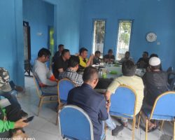 PWI Muba Gelar Rapat Kerja Sekaligus Pembubaran Panitia Pelantikan.