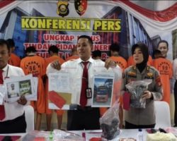 9 Pelaku Komplotan Tambang Ilegal Ditangkap Ditreskrimsus Polda Sumsel