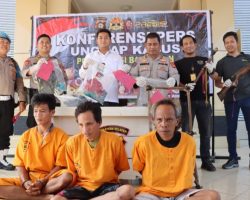 Pelaku Pembunuh Penjaga Kebun Di Bekuk Tim Gabungan Tim Srigala Sat Reskrim Polres Muba