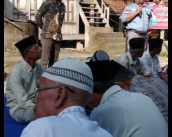 Ratusan Warga Desa Ulak Embacang Rayakan 1 Muharam 1445 Dengan Sedekah Rami