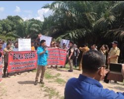 PT.GPI 20 Tahun Tutup Sungai Sepanjang 7 KM,DPRD Muba Bersama Masyarakat Monitoring