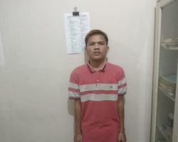 Yoga Pratama Warga Lalan Di Tangkap Polisi Kasus Pencurian Motor Inventaris Desa