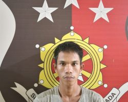 Polisi Ringkus Ilham Warga BHL Pencuri di Pertashop Pinang Banjar 