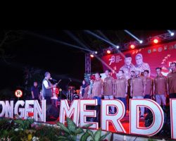 Fashion Show Festival Bongin Fest Merdeka Jadi Tontonan Meriah Di Kota Sekayu