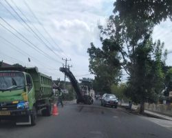 Pemeliharaan Jalan Merdeka Sekayu Sepanjang 2.8 KM Dimulai