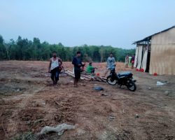 Pembangunan Gedung Sekolah SMAN 5 Sekayu Disinyalir Papan Proyek Belum Terpasang
