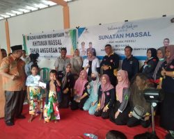 Dalam Rangka HUT Muba Ke 67 PWI Muba Gelar Sunatan Massal.
