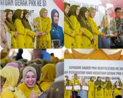 TP PKK Kabupaten Solok Kembali Raih Juara Umum pada Jambore Kader PKK Berprestasi Ke-XX Tingkat Provinsi Sumatera Barat Tahun 2023. 