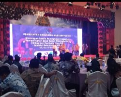 Dirjend Bina Pemdes Buka Bimtek Semua Kades Dan Perangkat Desa Kabupaten Muba.