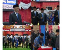 Pemkab Solok Tanggapi Pandangan Berbagai Fraksi Dalam Rapat Paripurna DPRD Kabupaten Solok, Ini Penjelasan  Bupati Solok