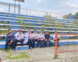 Kadis LH dan PUPR Tinjau Kondisi GOR Tuangku Tabiang Batu Batupang, Sambut Pelaksanaa Bupati Cup 2023