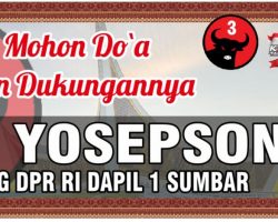 Edi Yosepson : Caleg DPRI Sumbar Satu Putra Daerah Solok, Mengabdi, Tulus Untuk Memperjuangkan Kepentingan Masyarakat