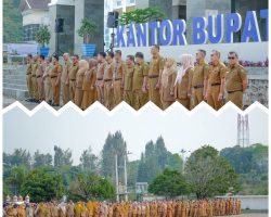 Pemkab Solok Laksakan Apel Gabungan,  Tandai Dibuka Rangkaian Lomba Memeriahkan HUT RI Ke-78